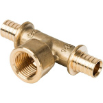 SFA-0028-003210 STOUT Тройник-переходник с внутренней резьбой 32xR 1  для труб из сшитого полиэтилен