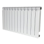 Радиатор бимет.12 с 500/80 STOUT ALPHA (2028 Вт,Гарантия 10 лет,Россия,бок.подкл,белый RAL 9016)