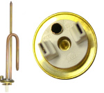 Тэн 1,5 кВт 816644R,D48мм,М5 под анод,медь,стерж.термостат,RCA RECO Италия