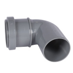 Отвод канализ. 50-87,5 СЕРЫЙ (СИНИКОН)