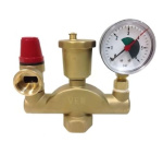 Группа безопасности для котла Ш-образная 1" Латунь ViEiR (1,5 бара) AQ1063A 63392