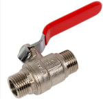 Кран шар 15 ш/ш бабочка ГАЛЛОП 233 Стандарт Ду15 Ру40 НР/НР 107203