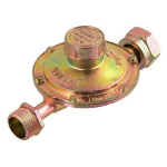 Регулятор давления "Лягушка"(выход 1/2)  универсальный, рег.20-60mbar  Mondial (Италия) 01050289