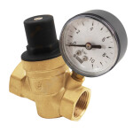 Регулятор давления мембранный РДФ R202 ВР Рн=1 - 6бар с манометром SantechSystems 019-3282