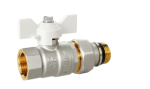 Кран шар 20 (американка) бабочка с уплот.кольцом LD Pride LD 47.141.1.20PW