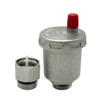 Воздухоотводчик автомат. 15 прямой с осечн.клап. 1/2"  HLV-108502