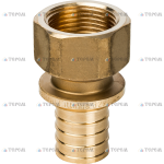 SFA-0002-003210 STOUT Переходник с внутренней резьбой 32xG 1  для труб из сшитого полиэтилена аксиал