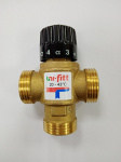 Клапан термостатический смесит.   1 НР 20-43°С Kvs 1,6 Uni-fitt 351G0140
