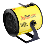 Пушка тепловая эл. RexWatt AH-4KW (цилиндр)  (до 80 кв.м)