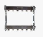 RMS-4401-000006 ROMMER Коллектор из нержавеющей стали для радиаторной разводки 6 вых.