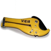 Ножницы для ПВХ -усиленные (до 42мм) VER809  желтые