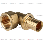 SFA-0006-003210 STOUT Угольник-переходник с внутренней резьбой 32xG 1  для труб из сшитого полиэтиле