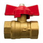 Кран шар 15 г/г бабочка ГАЛЛОП  ПРАКТИК Ду15 Ру16 ВР/ВР 103293