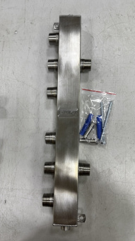 Гидрострелка 3 контура АЙБУЛАТ (сталь нержавеющая)