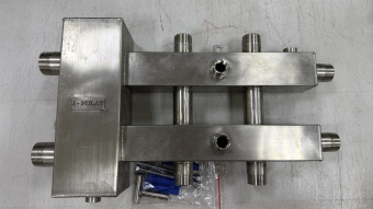 Гидрострелка 3 контура АЙБУЛАТ -1верх+1вниз+1в бок (нержавеющая сталь)