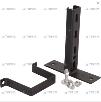 Кронштейн для крепления коллекторов со скобой для крепления (80 мм) ROMMER RDG-0019-000001