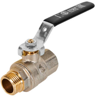 SVB-0003-200015 STOUT Кран шаровой полнопроходной, ВР/НР, ручка рычаг 1/2