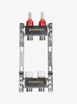 Коллекторный блок  2 РМ нерж. ROMMER