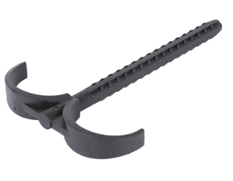 SMF-0003-021032 STOUT Дюбель-крюк двойной, для труб д.32мм, длина 110 мм