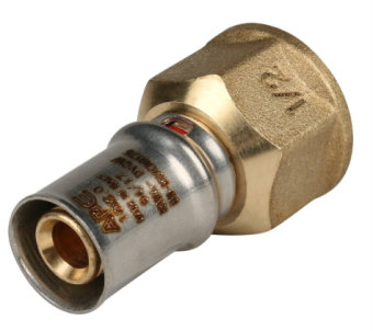  STOUT Переходник с внутренней резьбой 1/2 х16 для металлопластиковых труб прессовой