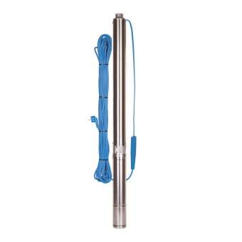 Насос скважинный Aquario ASP 1E 75/75 (P) с плавным пуском (920Вт, 85м, 3 куб, Погр 50м, Кабель 50м)