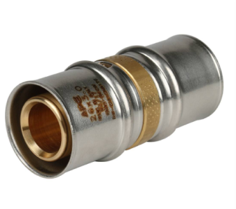  STOUT Муфта соединительная равнопроходная 26х26 для металлопластиковых труб прессовой