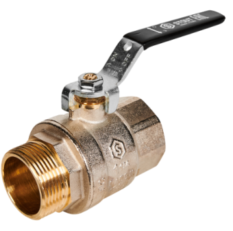 SVB-0003-200032 STOUT Кран шаровой полнопроходной, ВР/НР, ручка рычаг 1 1/4