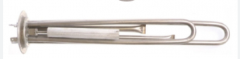 Тэн 2,0 кВт (0,7+1,3) 20082(комплект),D64мм,М4 под анод,нерж,под разъем,RF,Thermowatt Италия