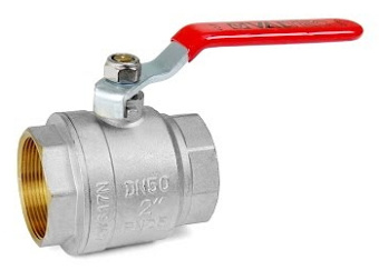 Кран шар 50 г/г ручка VT.214.N.09