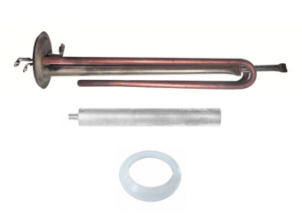 Тэн 2,0 кВт (0,7+1,3) 20059К (комплект) D64мм,М4 под анод,медь,под винт,RF,ИТА
