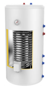 Бойлер косвенного нагрева   150 напольный Termica AMET INOX (Бак Нерж,ТО Нерж, Гарания 5 Лет, Китай)