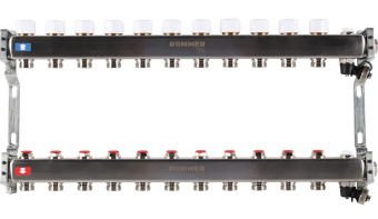 Коллекторный блок 11 слив в/ом нерж. ROMMER