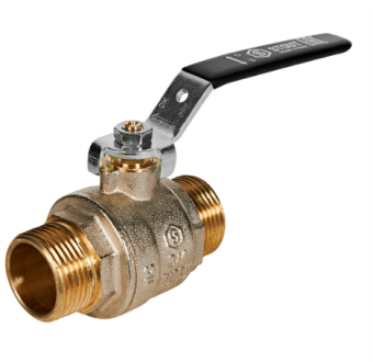 SVB-0005-200020 STOUT Кран шаровой полнопроходной, НР/НР, ручка рычаг 3/4