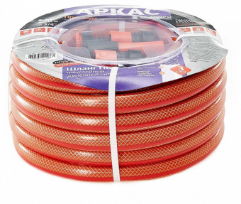 Шланг поливочный 3/4" ( 20м, 6 атм,оранжевый, с фитингами) АРКАС Гидроагрегат