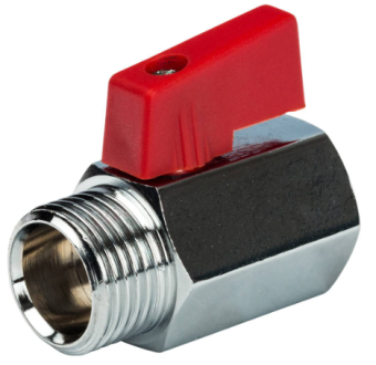 SVB-0022-000015 STOUT 1/2 Кран шаровой мини, муфта/резьба