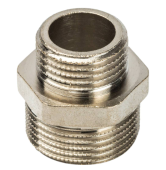  STOUT Ниппель НН переходной никелированный 3/4X1/2 (260003N050400B)