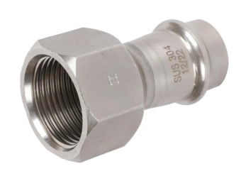 RSS-0022-001834 ROMMER Переходник ВПр-ВР, 18х3/4, из нержавеющей стали прессовой
