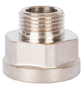 STOUT Переходник под ключ ВН никелированный 1/2 x3/8 (2600O9N040300B)