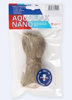 Лён сантехнический  50 гр. Aquaflax nano (04113/61113)