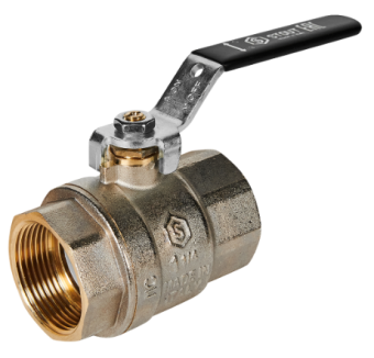 SVB-0001-200032 STOUT Кран шаровой полнопроходной, ВР/ВР, ручка рычаг 1 1/4