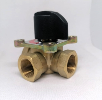 Клапан трёхходовой смесит. 1 ВР KVS 10 TIM BL3804