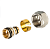  STOUT Фитинг компрессионный для труб PEX-AL-PEX 16х2,0х1/2 (620080N041620B)