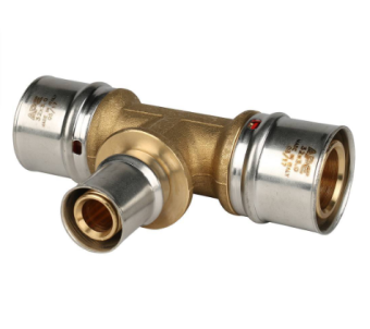  STOUT Тройник переходной 32х20х32 для металлопластиковых труб прессовой