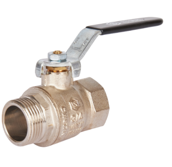 SVB-0013-000020 STOUT Кран шаровой стандартнопроходной, ВР/НР, ручка рычаг 3/4