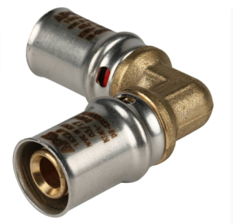  STOUT Угольник  90° 16х16 для металлопластиковых труб прессовой