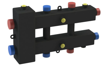 Гидрострелка 3 контура ГРМ-3-60 1верх+1вниз+1в бок (11/4"-1"НР) до 60 кВт