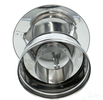 Зонт-оголовок d 115/200 нерж/нерж AISI  430/430, 0,5/0,5 Тип-2 GP7-025195