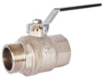 SVB-0003-000032 STOUT Кран шаровой полнопроходной, ВР/НР, ручка рычаг 1 1/4