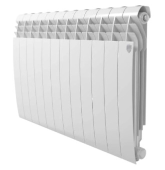 Радиатор алюм. 10 c 500/80 ROYAL THERMO BiLiner Alum (1750 Вт ,гарантия 10 лет,Россия)