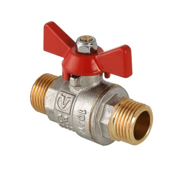 Кран шар 25 ш/ш бабочка VT.219.N.06